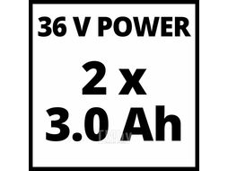 Газонокосилка аккумуляторная Einhell RASARRO 36/36 (2x3.0 Ah)