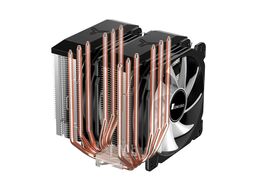 Кулер JONSBO CR-2100 LGA1366 / 115X / 775 / AM4 / AM3 /3+/AM2/+/FM2/+/FM1 (TDP 200W, PWM, 2 х 120mm Dynamic Multi-Color LED Fan, 6 тепловых трубок, 4-pin)