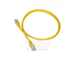 Патч-корд TWT UTP кат.5e, с заливными колпачками, 7.0 м, желтый Lanmaster TWT-45-45-7.0-YL