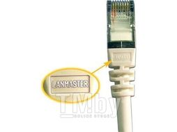 Патч-корд LSZH UTP кат.5e, 5.0 м, белый Lanmaster LAN-PC45/U5E-5.0-WH