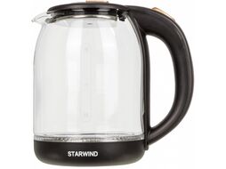 Чайник электрический Starwind SKG1052 1.8л. 1500Вт коричневый/бронзовый (корпус: стекло)