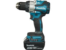 Аккум. дрель-шуруповерт MAKITA LXT DDF489RTJ в кейсе (18 В, 2*АКБ 5Ач, ЗУ)