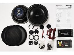 Колонки автомобильные PS-6 250Вт 89дБ 4Ом 16.5см (6 1/2дюйм) (ком.:2кол.) компонентные двухполосные Prology PRPS6
