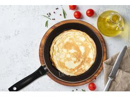 Сковорода Starwind Chef Induction SW-CHI4024 круглая 24см покрытие: Pfluon ручка несъемная (без крышки) черный (SW-CHI4024/КОР)