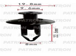 Клипса пластмассовая Infiniti, Nissan применяемость: бампер, брызговики PATRON P37-0115