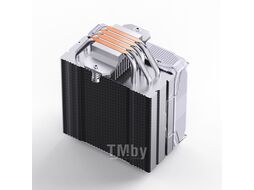 Кулер JONSBO PISA A4 White LGA1700/1200/115X/AM5/AM4 (TDP 250W, PWM, 120mm White Fan, 4 тепловых трубок, 4-pin, белый)