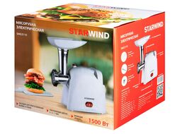 Мясорубка Starwind SMG3110 1500Вт белый
