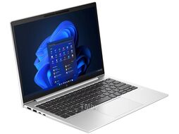 Ноутбук HP EliteBook 830 G10 Intel Core i7-1355U,13.3" WUXGA (1920x1200) IPS 400cd IR LBL LP AG, 16Gb DDR5-6400MHz, 512Gb SSD NVMe, 51Wh, FPS, Англ. кл. без подсветки+SR, Intel EVO, 1.26kg, Silver, Win11Pro (8A438EA#BH5)
