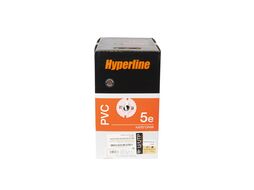 Кабель информационный Hyperline UUTP4-C5E-S24-IN-PVC-GY-305 кат.5E U/UTP 4X2X24AWG PVC внутренний 305м серый
