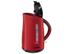 Чайник электрический Hyundai HYK-P3024 1.7л. 2200Вт красный/черный (корпус: пластик)