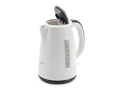 Чайник электрический Hyundai HYK-P3025 1.7л. 2200Вт белый/серый (корпус: пластик)