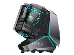 Корпус JONSBO MOD5 Gray без БП, боковая панель из закаленного стекла, mini-ITX, micro-ATX, ATX, серый