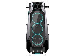Корпус JONSBO MOD5 Gray без БП, боковая панель из закаленного стекла, mini-ITX, micro-ATX, ATX, серый