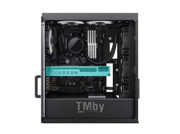 Корпус JONSBO U6 Silver без БП, боковые панели из закаленного стекла, mini-ITX, micro-ATX, ATX, серебристый