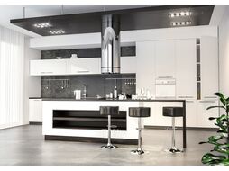 Вытяжка каминная Tubo Isola 350 INOX нержавеющая сталь управление: кнопочное (1 мотор) LEX CHAT000023