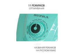 Отпариватель напольный Supra SBS-170 1950Вт мятный
