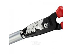 Клещи электромонтажные, 6-в-1, L-200 мм, чёрные, 2-комп. рукоятки KNIPEX 1372200ME
