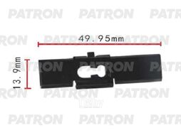 Клипса пластмассовая GM применяемость: молдинги PATRON P37-1771