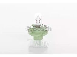 Автолампа BAX 12V 2W PURE LIGHT BX8,4d светло-зеленый цоколь BOSCH 1987302236