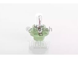 Автолампа BAX 12V 2W PURE LIGHT BX8,4d светло-зеленый цоколь BOSCH 1987302236