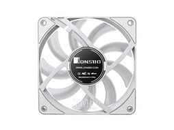 Вентилятор JONSBO HF1215 White 120х120х15мм (PWM, ARGB LED, 4 pin)