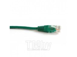 Патч-корд TWT UTP кат.5e, с заливными колпачками, 0.5 м, зеленый Lanmaster TWT-45-45-0.5-GN
