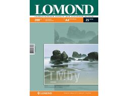 Фотобумага матовая двухстороняя А4 200 г/кв.м. 25 листов Lomond 0102052