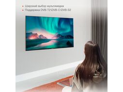 Телевизор LED Starwind 50" SW-LED50UG403 Яндекс.ТВ Frameless черный 4K Ultra HD 60Hz DVB-T DVB-T2 DVB-C DVB-S DVB-S2 USB WiFi Smart TV
