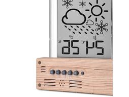 Часы с термометром и гигрометром Kitfort КТ-3386