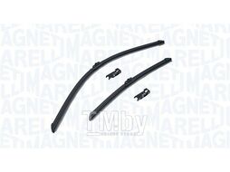 Комплект щеток стеклоочистителя бескаркасных WKF6543E 650x430 MAGNETI MARELLI 723114304