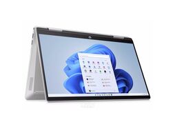 Ноутбук HP Pavilion x360 14-ek1015ci Core i7 1355U 16Gb SSD512Gb Intel Iris Xe graphics 14" IPS Touch FHD (1920x1080) Free DOS silver WiFi BT Cam (84J78EA)