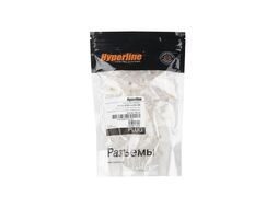 Коннектор Hyperline (PLUG-8P8C-U-C5-100) UTP кат.5e RJ45 прозрачный (100шт)