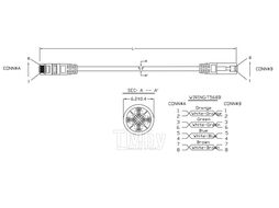 Патч-корд Hyperline PC-LPM-UTP-RJ45-RJ45-C6-0.5M-LSZH-GY PC-LPM-UTP-RJ45-RJ45-C6-0.5M UTP RJ-45 вил.-вилка RJ-45 кат.6 0.5м серый LSZH 24AWG