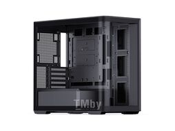 Корпус JONSBO D300 Black без БП, боковая панель из закаленного стекла, mini-ITX, micro-ATX, черный