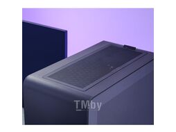 Корпус JONSBO U4 PRO Black без БП, боковая панель из закаленного стекла, mini-ITX, micro-ATX, ATX, черный