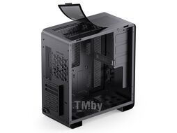 Корпус JONSBO U4 PRO Black без БП, боковая панель из закаленного стекла, mini-ITX, micro-ATX, ATX, черный