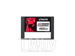 Накопитель Kingston Enterprise SSD 480GB DC600M 2.5" SATA 3 R560/W470MB/s 3D TLC MTBF 2M 94 000/41 000 IOPS 876TBW (Mixed-Use)