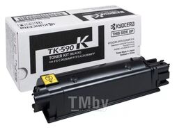 Тонер-картридж Kyocera TK-590K для FS-C2026MFP / C2126MFP / C2526MFP / C2626MFP / C5250DN, P6026CDN/P6526CDN (1T02KV0NL0)