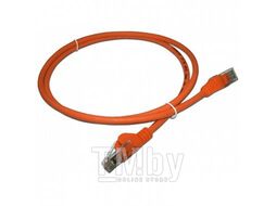 Патч-корд LSZH UTP кат.5e, 1.0 м, оранжевый Lanmaster LAN-PC45/U5E-1.0-OR