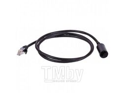 Удлинитель патч-корда UTP кат.5E, розетка RJ45 - вилка RJ-45, 0.5 м, черный Lanmaster LAN-PCEXT/U5E-0.5-BK
