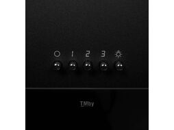 Вытяжка каминная MIRA 500 BLACK черный управление: кнопочное (1 мотор) LEX TRFE000014