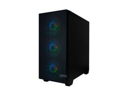 Корпус HAFF Fancy mATX без БП черный