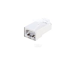 Коннектор Hyperline (PLUG-8P8C-U-C5-SH-100) FTP кат.5e RJ45 прозрачный (100шт)