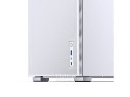 Корпус JONSBO D41 MESH White без БП, боковая панель из закаленного стекла, mini-ITX, micro-ATX, ATX, белый