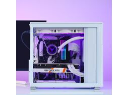 Корпус JONSBO D41 MESH White без БП, боковая панель из закаленного стекла, mini-ITX, micro-ATX, ATX, белый