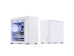 Корпус JONSBO D41 MESH White без БП, боковая панель из закаленного стекла, mini-ITX, micro-ATX, ATX, белый