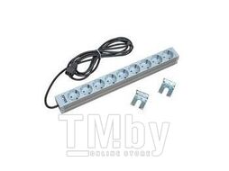 Блок розеток 19" однофазный, 1х3 IEC309, 32A 250V Lanmaster TWT-PDU-32AI9-1P