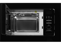 Микроволновая печь Hyundai HBW 2040 BG 20л. 800Вт черный (встраиваемая)