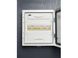 Выключатель автом. дифф. тока IEK АД14 MAD10-4-025-C-030 25A тип C 4.5kA 30мА AC 4П 230/400В 5мод белый