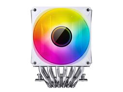 Кулер JONSBO CR-1400 DV2 White LGA1700/1200/115X/AM5/AM4 (TDP 220W, PWM, 92mm ARGB Fan*2, 6 тепловых трубкок, белый, 4-pin)